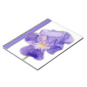 Carnet Ordinateur portable Purple Iris 2 (Côté gauche)