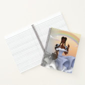 Carnet Ordinateur portable Rainbow Spiral (Intérieur)