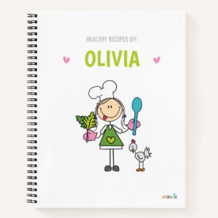 Carnet Ordinateur portable RECIPE personnalisé