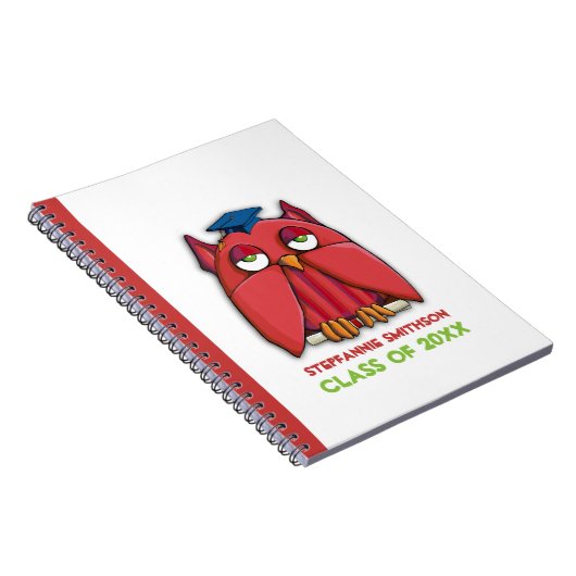 Carnet Ordinateur portable Red Owl Grad (Côté Droit)