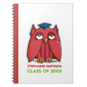 Carnet Ordinateur portable Red Owl Grad (Devant)