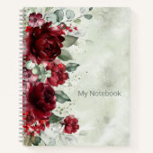 Carnet Ordinateur portable Red Peony Epiphany (Devant)