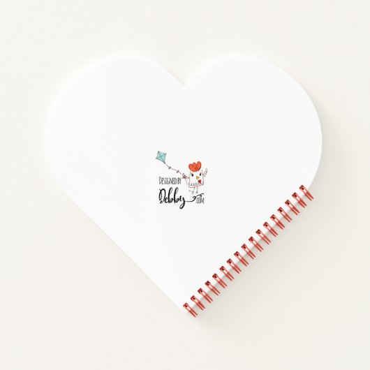 Carnet Ordinateur portable rose Roses (Dos)