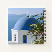 Carnet Ordinateur portable Santorini Greek Island (Dos)