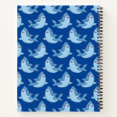 Carnet Ordinateur portable Shark Kid's Cute Kawaii (Dos)