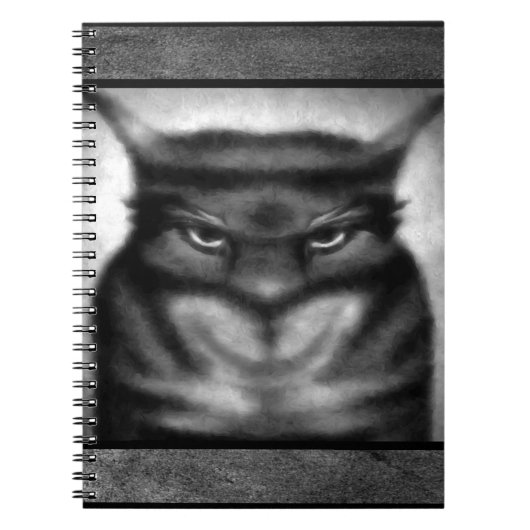 Carnet Ordinateur portable Sinister Cat (Devant)