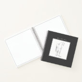 Carnet Ordinateur portable spiral à cheval fier (Intérieur)