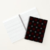 Carnet Ordinateur portable spiral à motif gothique (Intérieur)