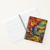 Carnet Ordinateur portable Spiral Abstrait (Intérieur)