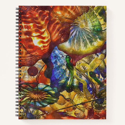 Carnet Ordinateur portable Spiral Abstrait (Devant)