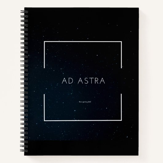 Carnet Ordinateur portable Spiral avec Ad Astra (Devant)