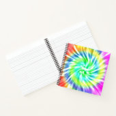 Carnet Ordinateur portable Spiral Conception De Teinture (Intérieur)