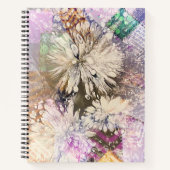 Carnet Ordinateur portable Spiral Flower Power (Devant)