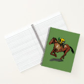 Carnet Ordinateur portable Spiral Horse Racing (Intérieur)