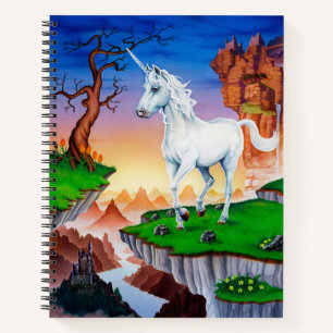 Carnet Ordinateur portable spiral magique imaginaire moni