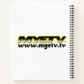 Carnet Ordinateur portable spiral MYETV (Dos)