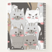 Carnet Ordinateur portable Spiral Personnalisé 8,5 po x 1 (Dos)