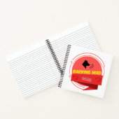 Carnet Ordinateur portable Spiral Personnalisé 8,5 pouces (Intérieur)