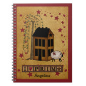 Carnet Ordinateur portable Spiral personnalisé Prim Sheep (Devant)