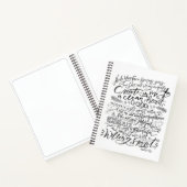 Carnet Ordinateur portable Spiral Psalm 51 (Intérieur)