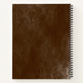 Carnet Ordinateur portable spiral Smoke (Bronze)™ (Dos)