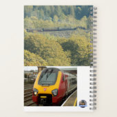 Carnet Ordinateur portable Spiral Spotter Train (Verso)