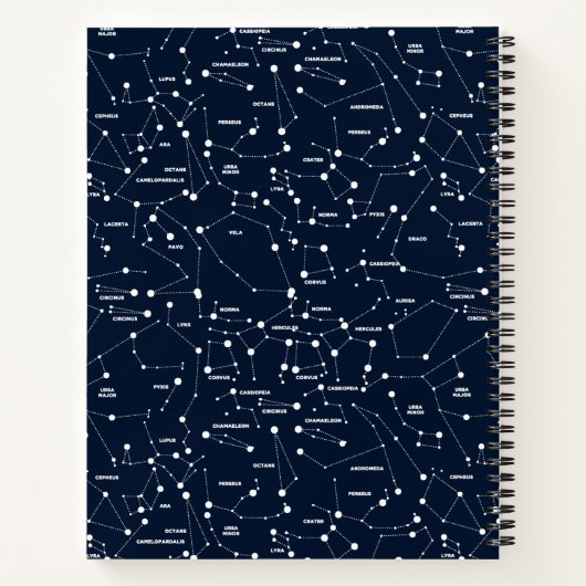 Carnet Ordinateur portable Star Constellations (Dos)