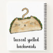 Carnet Ordinateur portable Tacocat (Dos)