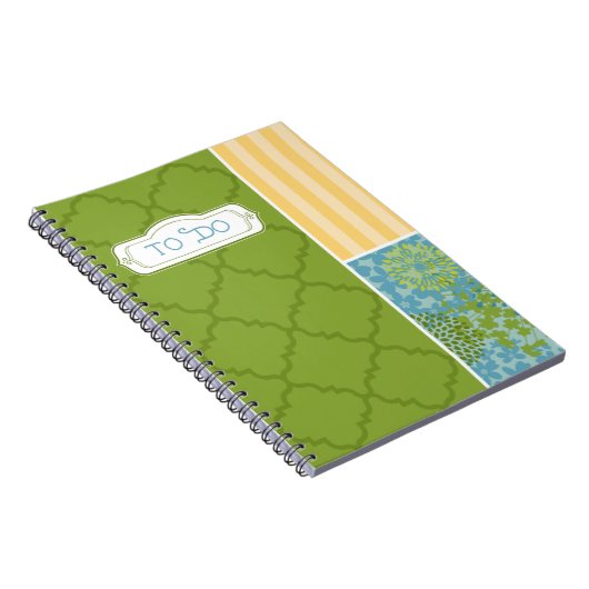 Carnet Ordinateur portable "To Do" - Spring Green (Côté Droit)