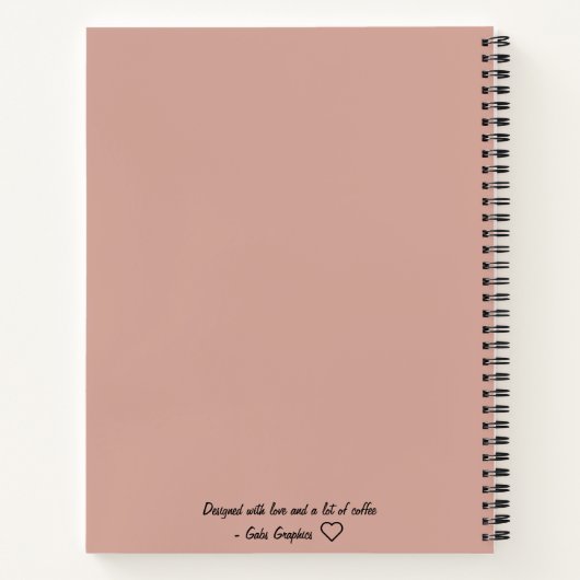 Carnet Ordinateur portable Unison (Dos)