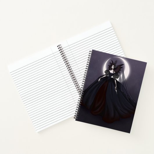 Carnet Ordinateur portable Vampire Queen Spiral (Intérieur)