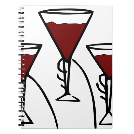 Carnet Ordinateur portable Vino (Devant)