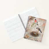 Carnet Ordinateur portable vintage Bird (Intérieur)