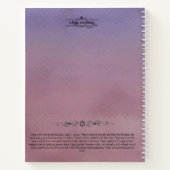 Carnet Ordinateur portable Virgo (Dos)