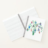 Carnet Ordinateur portable Whimsey Vines (Intérieur)