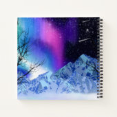 Carnet Ordinateur portable Winter Wonderlights (Dos)