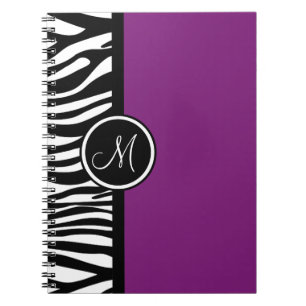 Carnet Ordinateur portable Zebra Imprimé violet violet vi