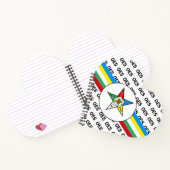 Carnet Ordre du petit Bloc-notes Easter Star (Intérieur)