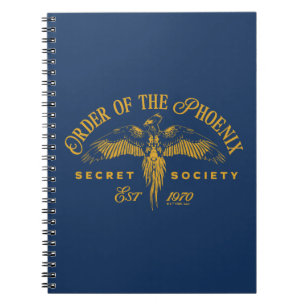 Carnet ORDRE DU PHOENIX Société secrète Graphique