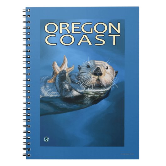 Carnet Oregon Coast Sea Otter (Devant)