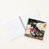 Carnet oreiller de jet de pilote de motocross (Intérieur)