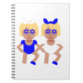 Carnet oreilles de lapin hanoukka (Devant)