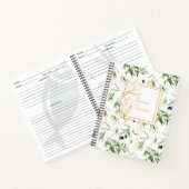 Carnet Organisateur de recettes de Branches d'Olivier Bot (Intérieur)