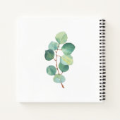 Carnet Organisateur de recettes de fleurs et de feuillage (Dos)