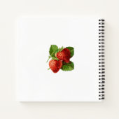 Carnet Organisateur de recettes de fruits botaniques et d (Dos)