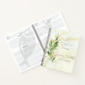 Carnet Organisateur de recettes de la Branche d'olive mod (Intérieur)