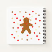 Carnet Organisateur de recettes de pain d'épice pour enfa (Dos)