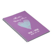 Carnet organisateur wedding planner personnalisé (Côté Droit)