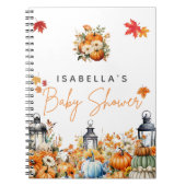 Carnet Organisatrice de mariage Little Pumpkin Floral Bab (Devant)