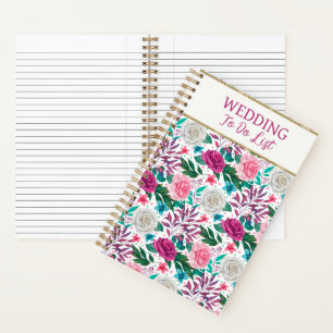Carnet Organiseur de Liste de Mariage